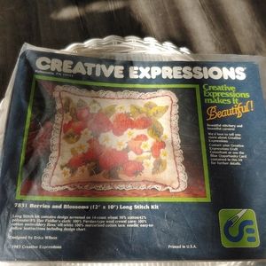 1983 CREATIVE EXPRESSIONS BERRIES & BLOSSOMS